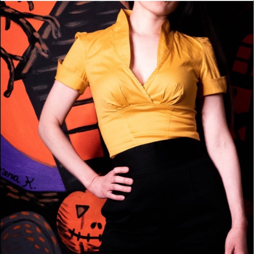 Laura Byrnes Pinup Couture top